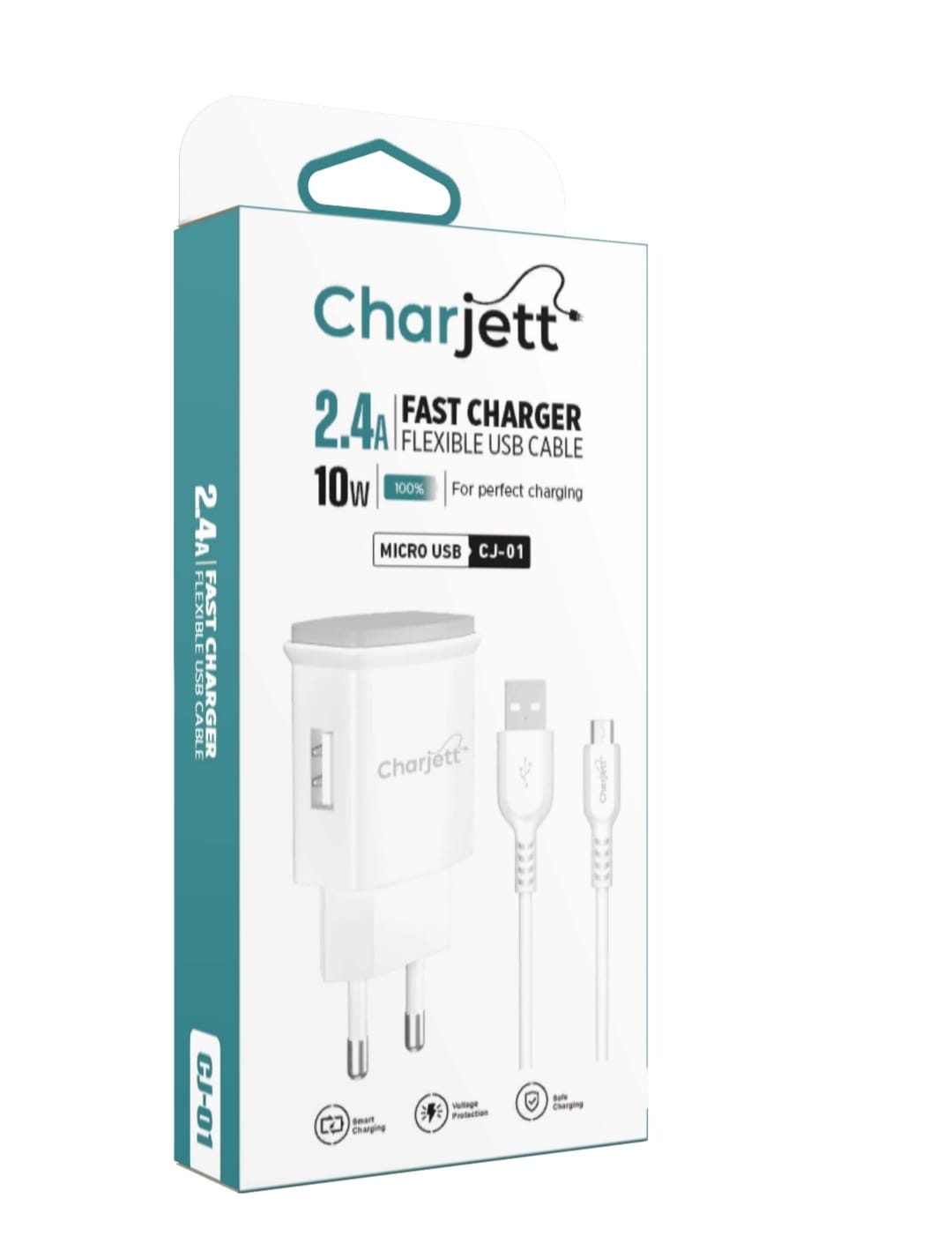 Charjett 2.4A Micro USB